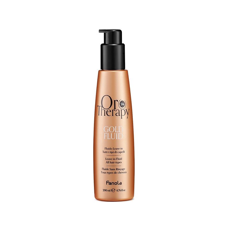 Fanola Oro Therapy Gold Lotion 200ml – Κρέμα Λοσιόν Λάμψης με Μικροσφαιρίδια Χρυσού