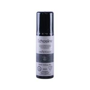 Echosline HaiRetouch Retouch Spray 75ml – Σπρέι Κάλυψης Λευκών Ριζών Μαύρο Black