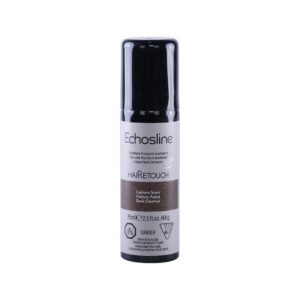 Echosline HaiRetouch Retouch Spray 75ml – Σπρέι Κάλυψης Λευκών Ριζών Καστανό Σκούρο Dark Brown
