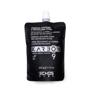 Echosline Karbon Cream Bleach Black – Κρεμώδες Ντεκαπάζ με Ενεργό Άνθρακα για Απόλυτα Ψυχρά Αποτελέσματα