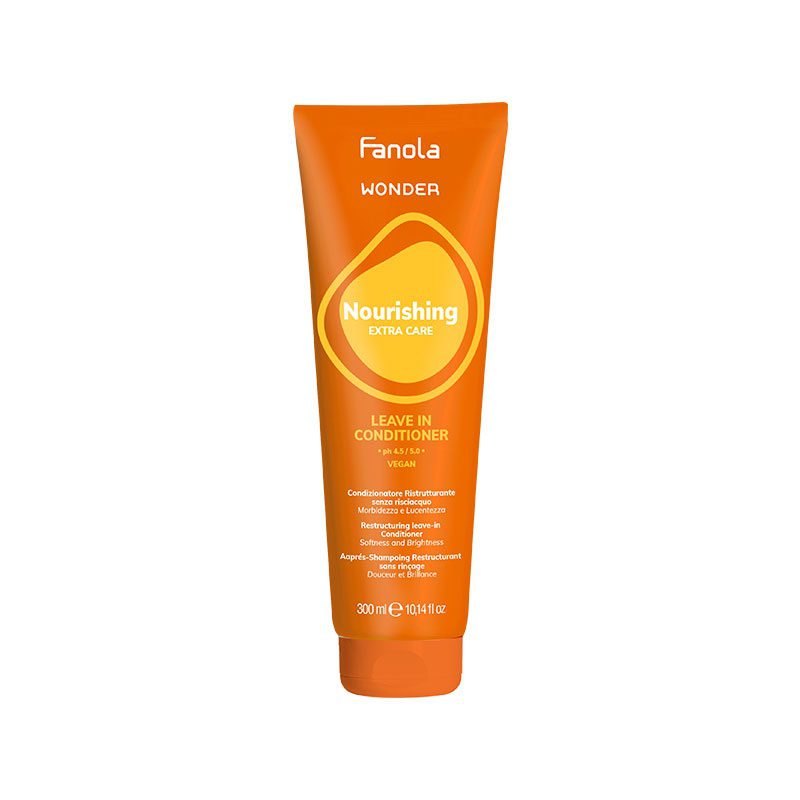 Fanola Wonder Nourishing Extra Care Leave-In Conditioner 300ml – Conditioner Αναδόμησης Χωρίς Ξέβγαλμα