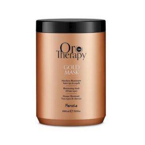 Fanola Oro Therapy Gold Mask 1000ml – Μάσκα Λάμψης & Ενυδάτωσης για Όλους τους Τύπους Μαλλιών