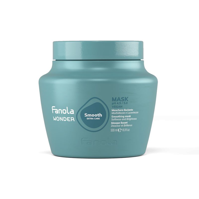 Fanola Wonder Smooth Extra Care Mask 500ml – Μάσκα Ισιώματος & Λείανσης κατά του Φριζαρίσματος