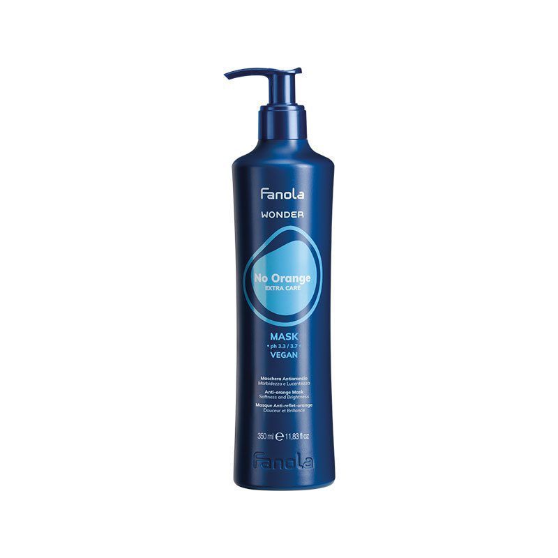 Fanola Wonder No Orange Extra Care Mask 350ml – Μάσκα Εξουδετέρωσης Πορτοκαλί & Χρυσών Τόνων