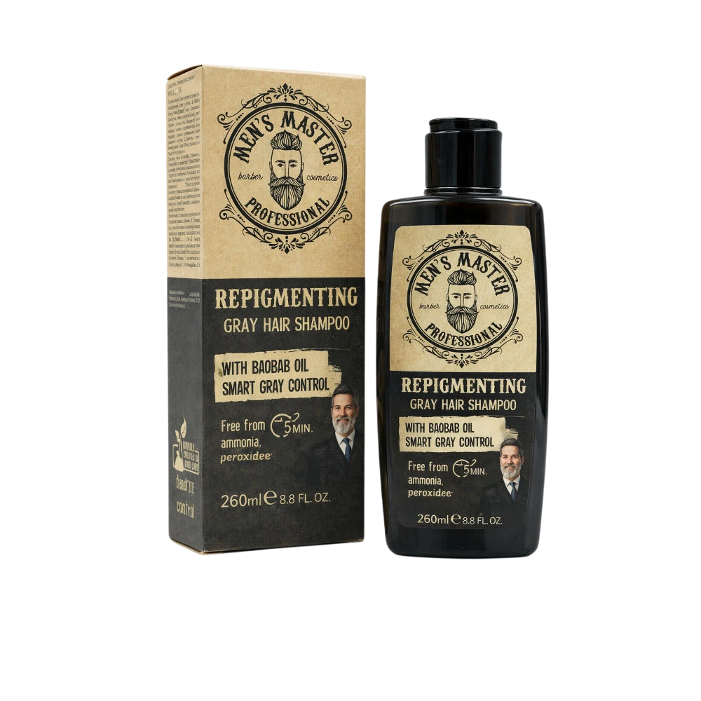 Men’s Master Χρωμοσαμπουάν Repigmenting Gray Hair Shampoo 260ml