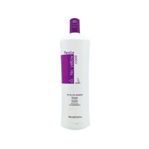 Fanola No Yellow Shampoo 1000ml – Σαμπουάν Κατά του Κίτρινου Ξανθού για Πλατινέ & Ψυχρούς Τόνους