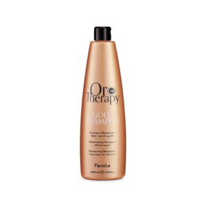Fanola Oro Therapy Gold Shampoo 1000ml – Σαμπουάν Λάμψης για Όλους τους Τύπους Μαλλιών
