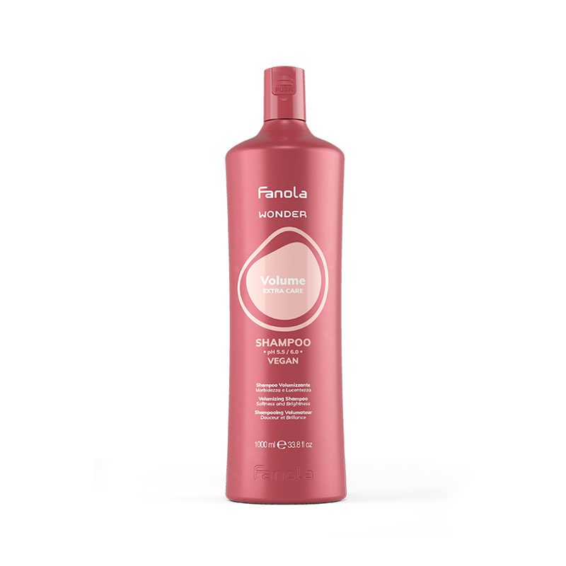 Fanola Volume Wonder Shampoo 1000ml – Σαμπουάν Όγκου με Πανθενόλη για Λεπτά & Άτονα Μαλλιά
