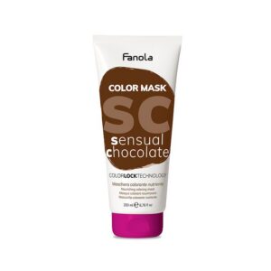 Fanola Color Mask Sensual Chocolate 200ml – Χρωμομάσκα Σοκολατί για Ζεστό & Λαμπερό Καστανό