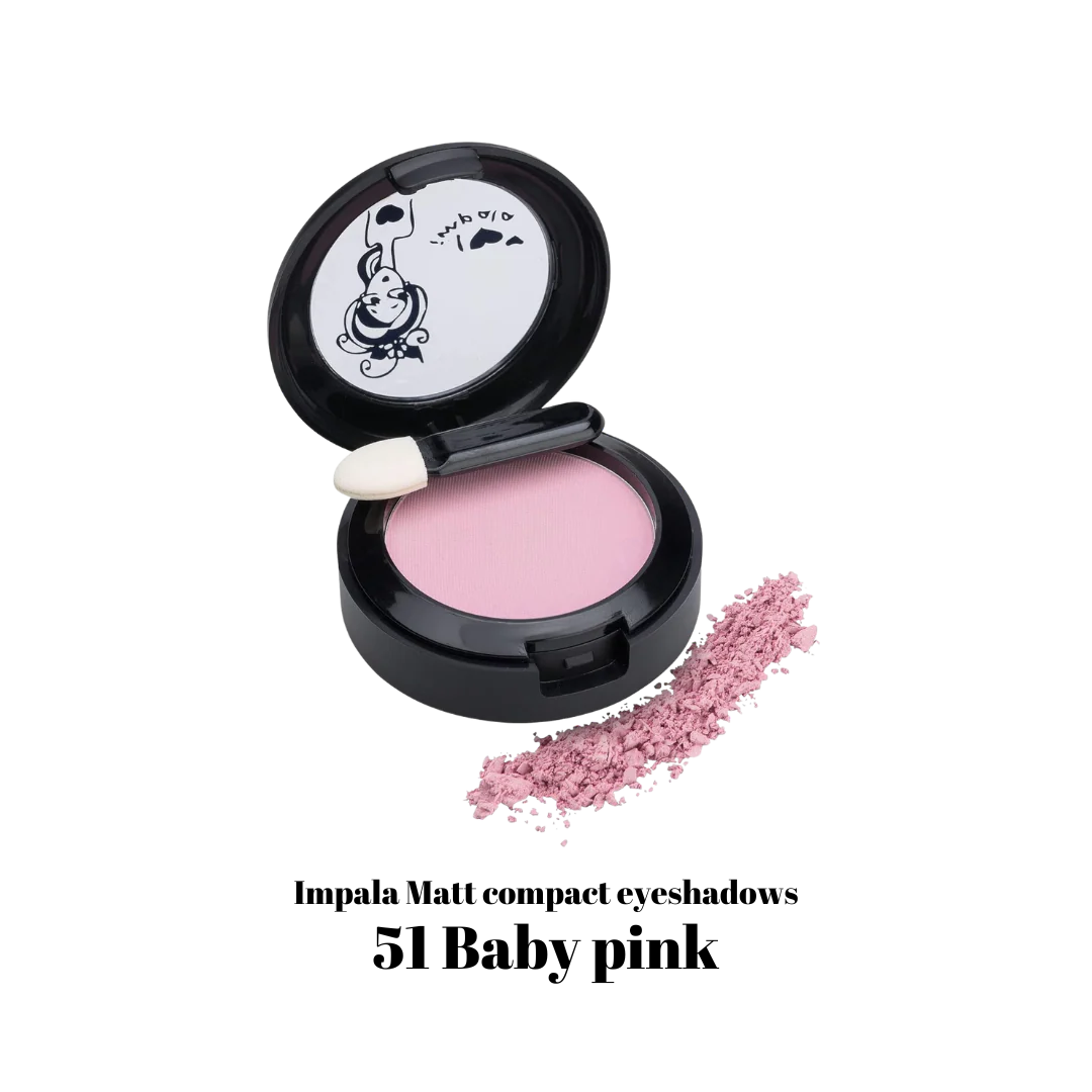 Impala Matt Eyeshadow 51 Baby Pink – Ματ Σκιά Ματιών 51 Baby Pink