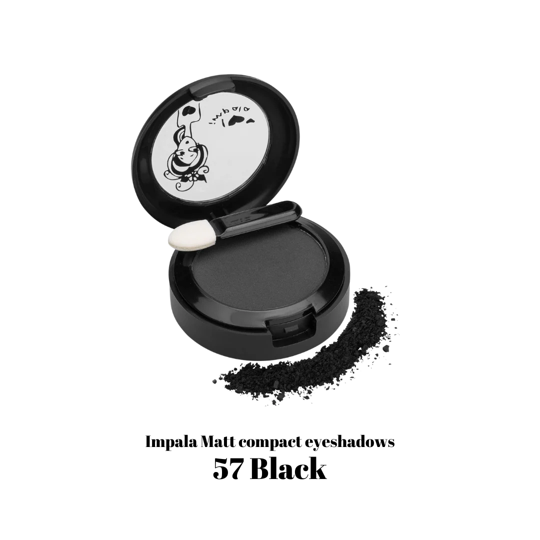 Impala Matt Eyeshadow 57 Black – Ματ Σκιά Ματιών 57 Black