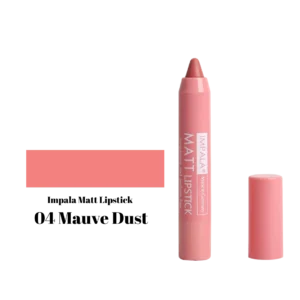 Impala Automatic Matt Lipstick Long Lasting and Perfume Free No04 Mauve Dust – Αυτόματο Ματ Κραγιόν Mauve Dust