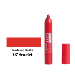 Impala Automatic Matt Lipstick Long Lasting and Perfume Free No07 Scarlet – Αυτόματο Ματ Κραγιόν Scarlet