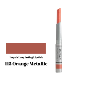 Impala Long Lasting Lipstick No115 Orange Metallic – Μακράς Διάρκειας Κραγιόν