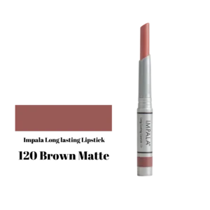Impala Long Lasting Lipstick No120 Brown Matte – Μακράς Διάρκειας Κραγιόν