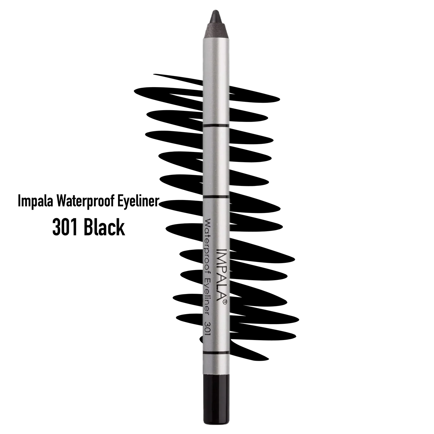Impala Waterproof Eyeliner 301 Black – Αδιάβροχο Eyeliner 301 Black