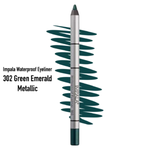 Impala Waterproof Eyeliner 302 Green Emerald Metallic – Αδιάβροχο Eyeliner 302 Green Emerald Metallic