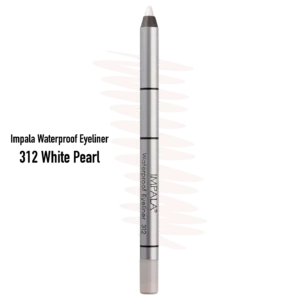 Impala Waterproof Eyeliner 312 White Pearl – Αδιάβροχο Eyeliner 312 White Pearl