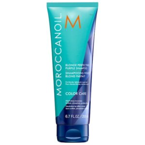 Moroccanoil Blonde Perfecting Purple Shampoo 200ml – Σαμπουάν για Ξανθά & Γκρίζα Μαλλιά