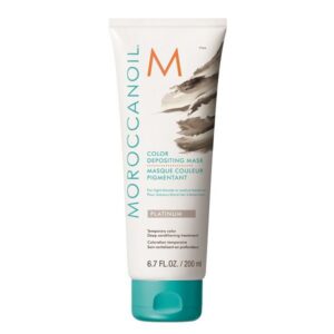 Moroccanoil Color Depositing Mask Platinum 200ml – Χρωμομάσκα Ψυχρού Ξανθού