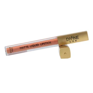 Divine Lux Matte Liquid Lipstick No.08 Marigold – Ματ Κραγιόν Υγρής Μορφής με Μακρά Διάρκεια & Βελούδινο Φινίρισμα