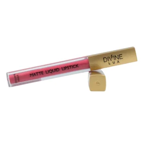 Divine Lux Matte Liquid Lipstick No.13 Bougainvillea – Ματ Κραγιόν Υγρής Μορφής με Μακρά Διάρκεια & Βελούδινο Φινίρισμα