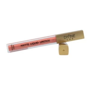 Divine Lux Matte Liquid Lipstick No.16 Gardenia – Ματ Κραγιόν Υγρής Μορφής με Μακρά Διάρκεια & Βελούδινο Φινίρισμα