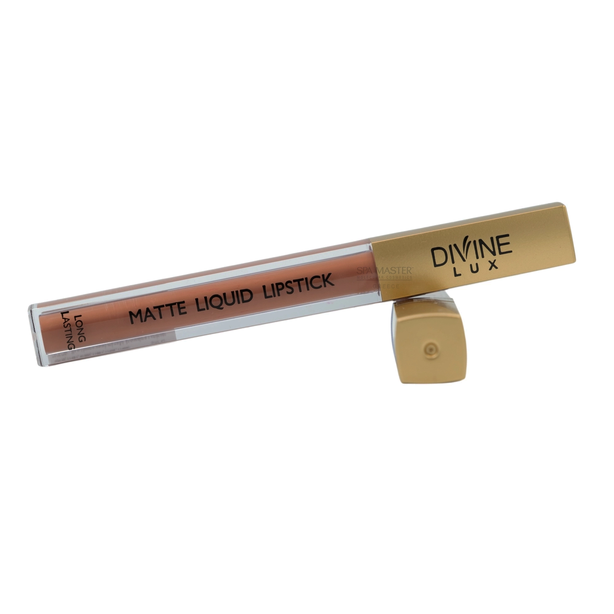 Divine Lux Matte Liquid Lipstick No.21 Desert Rose – Ματ Κραγιόν Υγρής Μορφής με Μακρά Διάρκεια & Βελούδινο Φινίρισμα