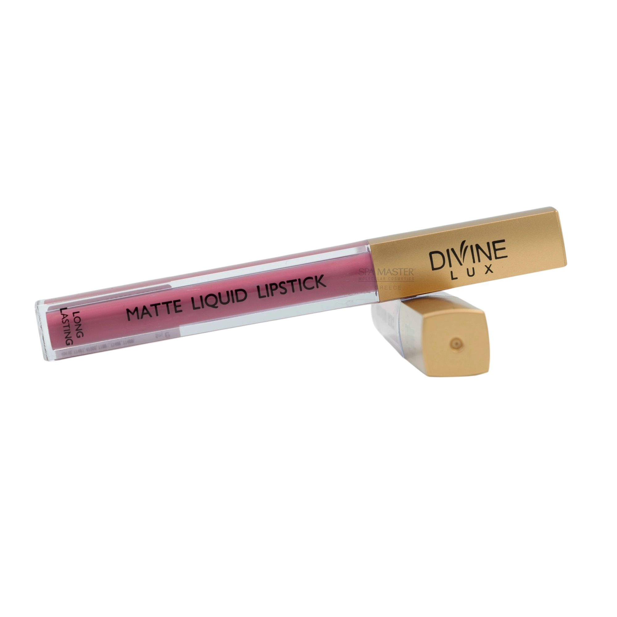 Divine Lux Matte Liquid Lipstick No.22 Water Lily – Ματ Κραγιόν Υγρής Μορφής με Μακρά Διάρκεια & Βελούδινο Φινίρισμα