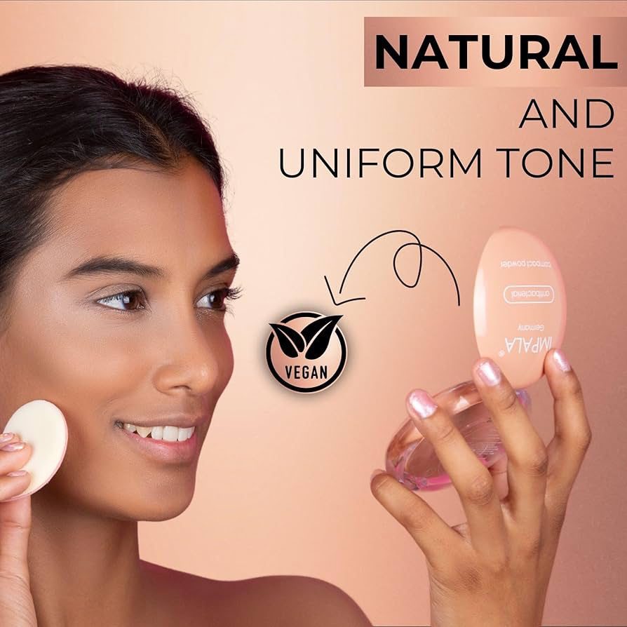 Πούδρα Impala Antibacterial Compact Powder 12g No02 – Αντιβακτηριδιακή Πούδρα Προσώπου - Image 4