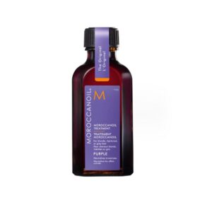 Moroccanoil Oil Treatment Purple 50ml – Έλαιο Argan με Ιώδεις Χρωστικές για Ξανθά & Γκρίζα Μαλλιά