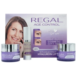 COSMETIC GIFT SET REGAL AGE CONTROL HYALURON LIFT – Botulinum Effect Αντιρυτιδική Σύσφιξη & Βαθιά Ενυδάτωση για Λεία, Γεμάτη και Ξεκούραστη Όψη Προσώπου