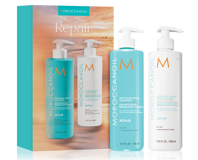 Moroccanoil Repair Shampoo 500ml & Conditioner 500ml Duo – Σετ Επανόρθωσης για Ταλαιπωρημένα Μαλλιά - Image 2