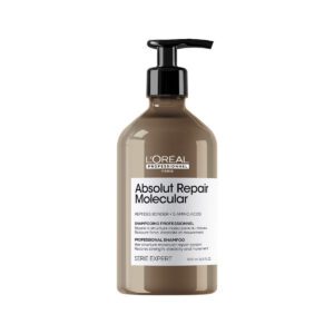 L’Oréal Professionnel Serie Expert Absolut Repair Molecular Σαμπουάν Μοριακής Επανόρθωσης χωρίς Θειικά Άλατα για Ταλαιπωρημένα Μαλλιά 500ml
