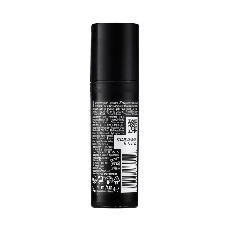Schwarzkopf SESSION LABEL The Miracle 50ml – Πολυχρηστικό Styling Balm με Θερμοπροστασία - Image 4