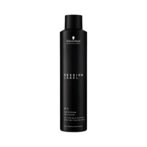 Schwarzkopf SESSION LABEL The Strong 300ml – Hairspray Δυνατού Κρατήματος με Θερμοπροστασία