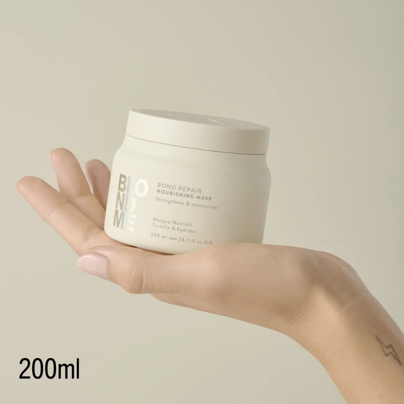 Schwarzkopf BLONDME Bond Repair Nourishing Mask 200ml – Εντατική Θρέψη & Επανόρθωση για Ξανθά Μαλλιά - Image 11