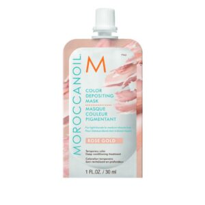 Moroccanoil Color Depositing Mask Rose Gold 30ml – Χρωμομάσκα Ροζ-Χρυσών Τόνων Travel Size