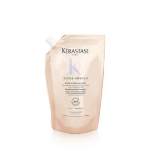 Kérastase Gloss Absolu Bain Riche Crème Hydra Glaze Shampoo Refill 500ml – Σαμπουάν για Χοντρά Μαλλιά με Τάση Φριζαρίσματος