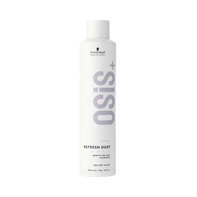 Schwarzkopf OSiS Refresh Dust 300ml – Dry Shampoo για Όγκο, Υφή & Απορρόφηση Λιπαρότητας