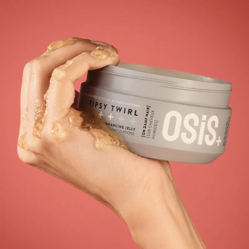 Schwarzkopf OSiS Tipsy Twirl 300ml – Curl Jelly για Μπούκλες με Μεσαίο Κράτημα & Όγκο - Image 2