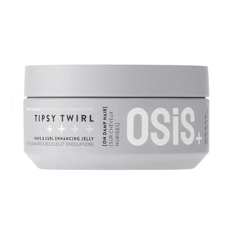 Schwarzkopf OSiS Tipsy Twirl 300ml – Curl Jelly για Μπούκλες με Μεσαίο Κράτημα & Όγκο
