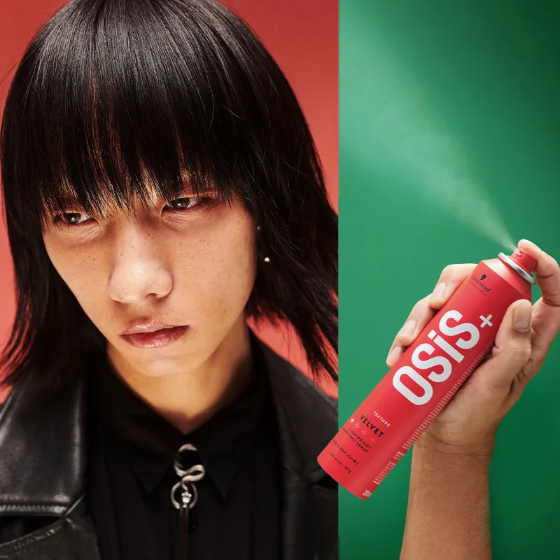 Schwarzkopf OSiS Velvet 200ml – Spray Styling με Wax Effect & Ελαφρύ Κράτημα - Image 5