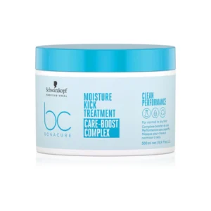 Schwarzkopf Bonacure Moisture Kick Treatment 500ml – Μάσκα Βαθιάς Ενυδάτωσης για Ξηρά & Σγουρά Μαλλιά
