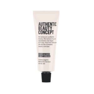 Authentic Beauty Concept Hand & Hair Light Cream 30ml – Ελαφριά Κρέμα για Χέρια & Μαλλιά Travel Size