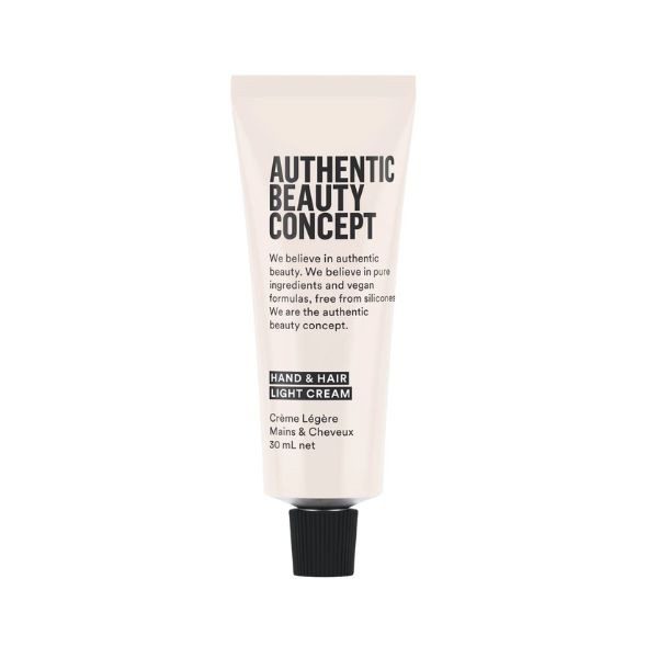 Authentic Beauty Concept Hand & Hair Light Cream 30ml – Ελαφριά Κρέμα για Χέρια & Μαλλιά Travel Size