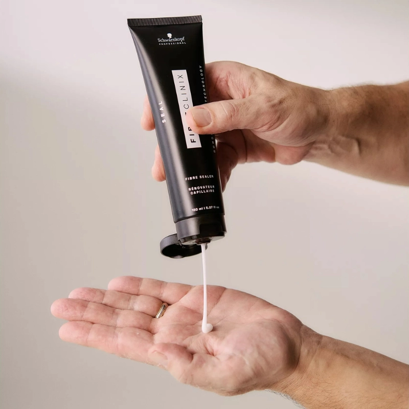 Schwarzkopf Fibre Clinix Bondfinity Fibre Sealer 30ml – Leave-In Κρέμα Σφραγίσματος για Σπασμένες Άκρες - Image 6