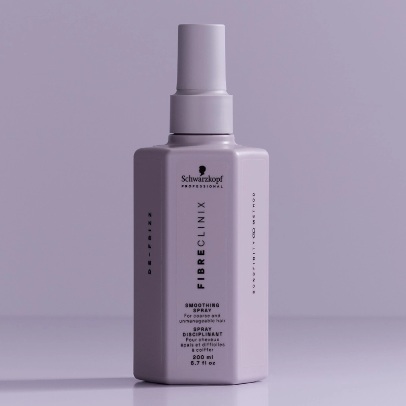 Schwarzkopf Fibre Clinix De-Frizz Smoothing Spray 200ml – Leave-In Spray Λείανσης & Αντι-Φριζαρίσματος
