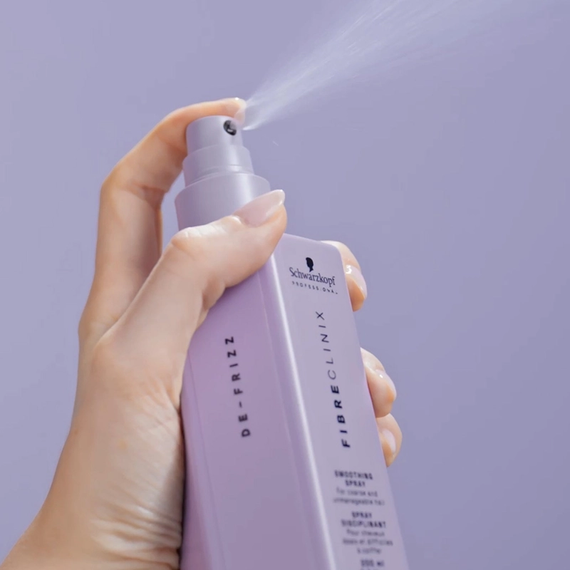 Schwarzkopf Fibre Clinix De-Frizz Smoothing Spray 200ml – Leave-In Spray Λείανσης & Αντι-Φριζαρίσματος - Image 2