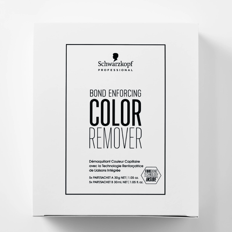 Schwarzkopf Professional Bond Enforcing Color Remover 6x30g – Αφαιρετικό Τεχνητού Χρώματος με FibreBond - Image 2